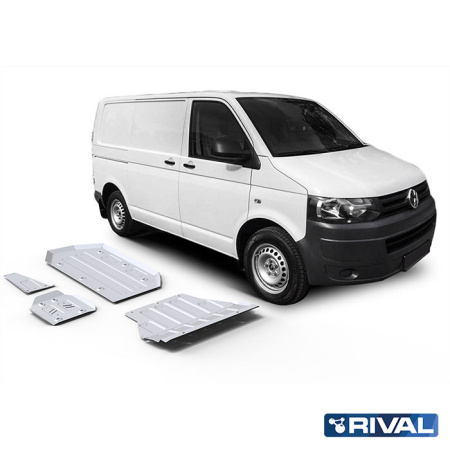 Protecciones de cárter (Juegos) Volkswagen Caravelle 2003-2009; 2009-2015; 2015-2019; Multivan 2003-2009; 2009-2015; 2015-2019; Transporter 2003-2009; 2009-2015; 2015-2019; 2 l. / gasolina; 2 l. / diesel